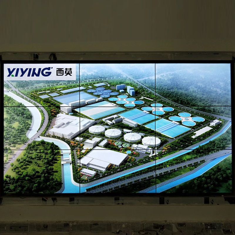 夢不落助力福建福州億兆自動化展廳拼接屏展示項目